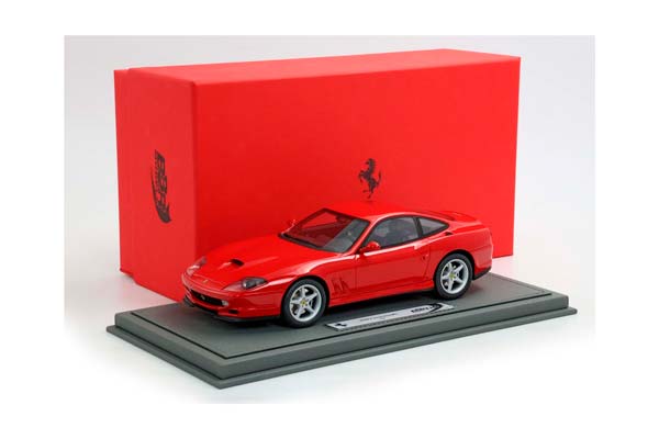 FERRARI 550 MARANELLO 1996 - MADE IN ITALY ROSSO CORSA - BLACK / ФЕРРАРИ 550 МАРАНЕЛЛО 1996 1:18 КРАСНЫЙ — фото 10