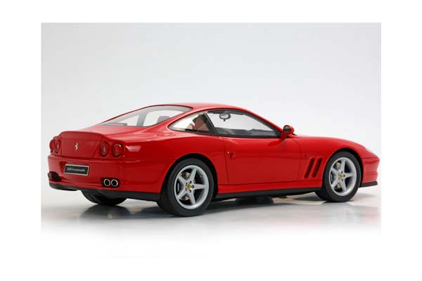 FERRARI 550 MARANELLO 1996 - MADE IN ITALY ROSSO CORSA - BEIGE / ФЕРРАРИ 550 МАРАНЕЛЛО 1996 1:18 КРАСНЫЙ — фото 4