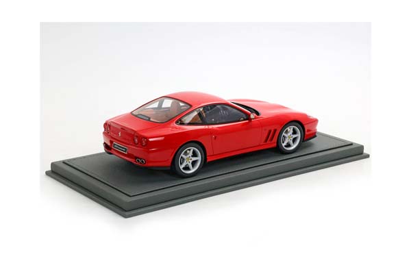 FERRARI 550 MARANELLO 1996 - MADE IN ITALY ROSSO CORSA - BEIGE / ФЕРРАРИ 550 МАРАНЕЛЛО 1996 1:18 КРАСНЫЙ — фото 2