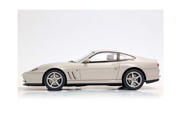 FERRARI 550 MARANELLO 1996 - MADE IN ITALY GRIGIO INGRID - BORDEAUX / ФЕРРАРИ 550 МАРАНЕЛЛО 1996 1:18 БОРДОВЫЙ — фото 4