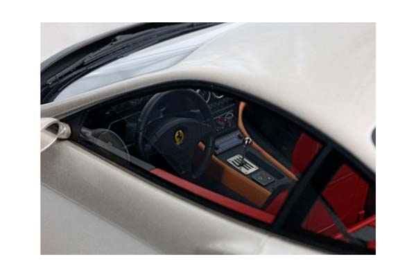 FERRARI 550 MARANELLO 1996 - MADE IN ITALY GRIGIO INGRID - BORDEAUX / ФЕРРАРИ 550 МАРАНЕЛЛО 1996 1:18 БОРДОВЫЙ — фото 8