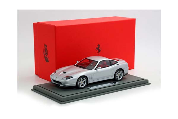 FERRARI 550 MARANELLO 1996 EX SCHUMACHER - MADE IN ITALY ARGENTO NURBURGRING - RED / ФЕРРАРИ 550 МАРАНЕЛЛО 1996 ЕКС СКХУМАКХЕР 1:18 КРАСНЫЙ — фото 9