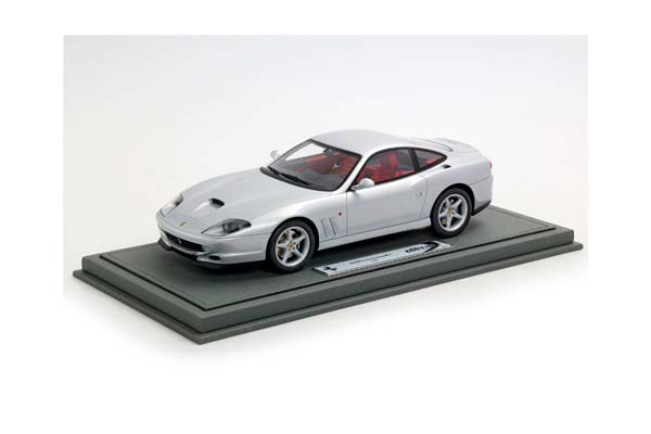 FERRARI 550 MARANELLO 1996 EX SCHUMACHER - MADE IN ITALY ARGENTO NURBURGRING - RED / ФЕРРАРИ 550 МАРАНЕЛЛО 1996 ЕКС СКХУМАКХЕР 1:18 КРАСНЫЙ
