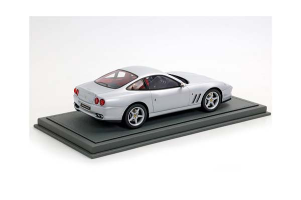 FERRARI 550 MARANELLO 1996 EX SCHUMACHER - MADE IN ITALY ARGENTO NURBURGRING - RED / ФЕРРАРИ 550 МАРАНЕЛЛО 1996 ЕКС СКХУМАКХЕР 1:18 КРАСНЫЙ — фото 2