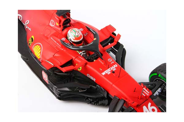 FERRARI SF21 GRAN PREMIO DEL MADE IN ITALY E DELL EMILIA ROMAGNA C. LECLERC CAR N. 16 GREEN INTERMEDIATE TIRES / ФЕРРАРИ СФ21 ГРАН ПРЕМИО ДЕЛ Е ДЕЛЛ ЕМИЛИА РОМАГНА К 1:18 ЗЕЛЕНЫЙ — фото 8