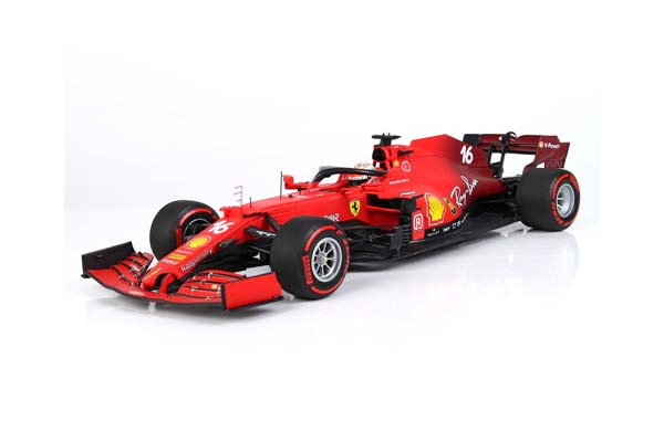 FERRARI SF21 GRAN PREMIO DEL MADE IN ITALY E DELL EMILIA ROMAGNA C. LECLERC CAR N. 16 RED SOFT TIRES / ФЕРРАРИ СФ21 ГРАН ПРЕМИО ДЕЛ Е ДЕЛЛ ЕМИЛИА РОМАГНА К 1:18 КРАСНЫЙ — фото 8