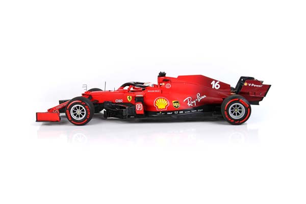 FERRARI SF21 GRAN PREMIO DEL MADE IN ITALY E DELL EMILIA ROMAGNA C. LECLERC CAR N. 16 RED SOFT TIRES / ФЕРРАРИ СФ21 ГРАН ПРЕМИО ДЕЛ Е ДЕЛЛ ЕМИЛИА РОМАГНА К 1:18 КРАСНЫЙ — фото 9