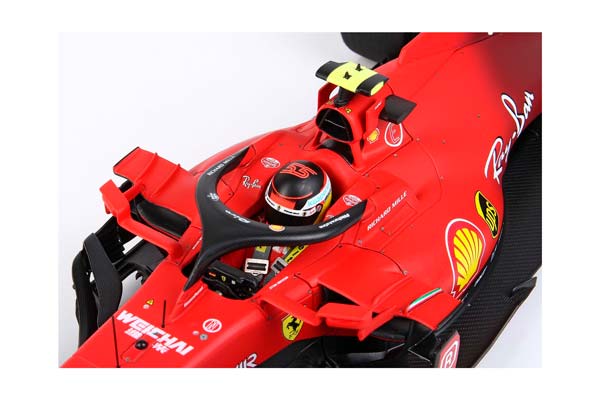 FERRARI SF21 GRAN PREMIO DEL MADE IN ITALY E DELL EMILIA ROMAGNA C. SAINZ CAR N. 55 RED SOFT TIRES POLIFOAM BASE / ФЕРРАРИ СФ21 ГРАН ПРЕМИО ДЕЛ Е ДЕЛЛ ЕМИЛИА РОМАГНА К 1:18 КРАСНЫЙ — фото 7