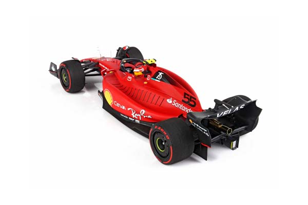 FERRARI F1-75 G.P BAHRAIN 2022 C.SAINZ / ФЕРРАРИ Ф1-75 Г П БАХРАИН 2022 К САИНЗ 1:18 — фото 4