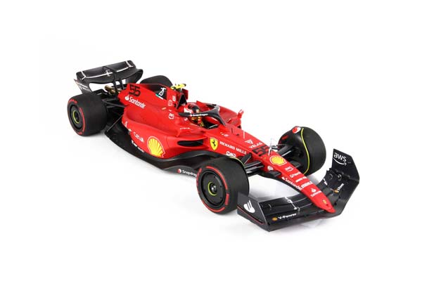 FERRARI F1-75 G.P BAHRAIN 2022 C.SAINZ / ФЕРРАРИ Ф1-75 Г П БАХРАИН 2022 К САИНЗ 1:18 — фото 6