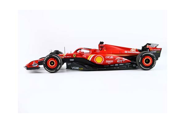 FERRARI SF24 AUSTRALIAN GP 2024 DIECAST - LUXURY PACKAGING C. LECLERC 2ND POSITION / ФЕРРАРИ СФ24 АВСТРАЛИЙСКИЙ ГРАН-ПРИ 2024 1:18 — фото 3
