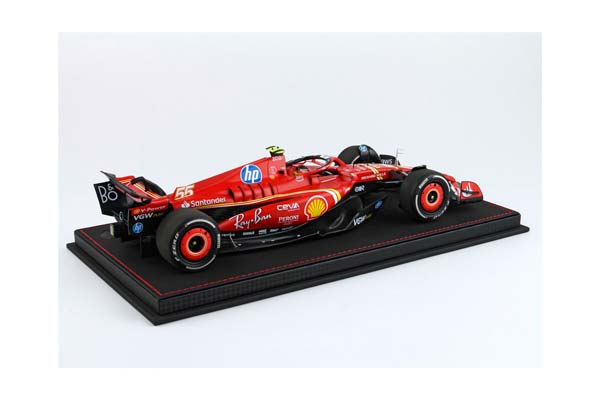 FERRARI SF24 MONACO GP 2024 DIECAST - LUXURY PACKAGING C. SAINZ 3RD POSITION / ФЕРРАРИ СФ24 МОНАКО ГРАН-ПРИ 2024 1:18 — фото 2
