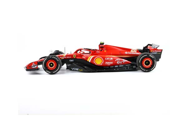 FERRARI SF24 AUSTRALIAN GP 2024 DIECAST - LUXURY PACKAGING C. SAINZ-FIRST PLACE / ФЕРРАРИ СФ24 АВСТРАЛИЙСКИЙ ГРАН-ПРИ 2024 1:18 — фото 3