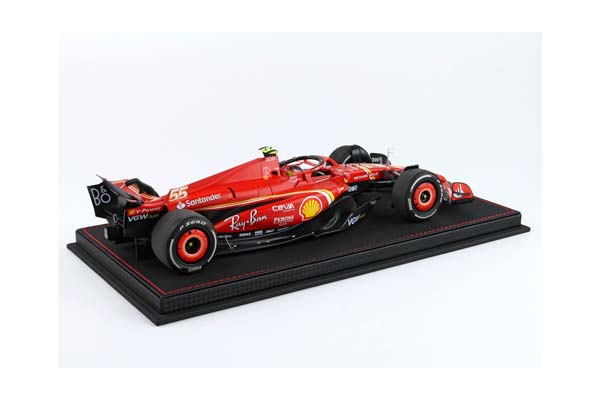 FERRARI SF24 AUSTRALIAN GP 2024 DIECAST - LUXURY PACKAGING C. SAINZ-FIRST PLACE / ФЕРРАРИ СФ24 АВСТРАЛИЙСКИЙ ГРАН-ПРИ 2024 1:18 — фото 2