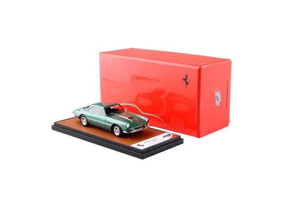 FERRARI 400 SA COUPE S1 SN 3097 SA 1962 ENZO FERRARI GREEN DORA / ФЕРРАРИ 400 СА КУПЕ С1 СН 3097 СА 1962 ЭНЦО 1:43 ЗЕЛЕНЫЙ — фото 6