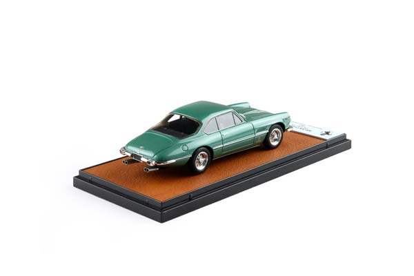 FERRARI 400 SA COUPE S1 SN 3097 SA 1962 ENZO FERRARI GREEN DORA / ФЕРРАРИ 400 СА КУПЕ С1 СН 3097 СА 1962 ЭНЦО 1:43 ЗЕЛЕНЫЙ — фото 2