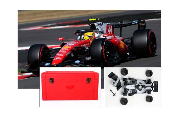 FERRARI SF26 F1 BRITISH GRAND PRIX - 3RD PLACE HAMILTON METAL DIECAST SPECIAL RED BOX / ФЕРРАРИ СФ26 Ф1 БРИТАНСКИЙ ГРАН-ПРИ 1:18 КРАСНЫЙ