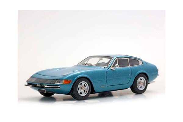 FERRARI 365 GTB/4 DAYTONA METALLIC LIGHT BLUE / ФЕРРАРИ 365 ГТБ 4 ДАЙТОНА МЕТАЛЛИК ЛИГХТ 1:43 ГОЛУБОЙ — фото 4