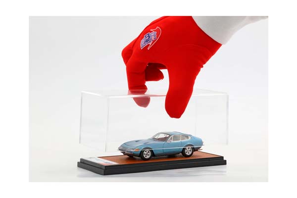 FERRARI 365 GTB/4 DAYTONA METALLIC LIGHT BLUE / ФЕРРАРИ 365 ГТБ 4 ДАЙТОНА МЕТАЛЛИК ЛИГХТ 1:43 ГОЛУБОЙ — фото 2