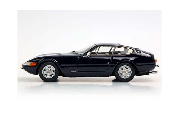FERRARI 365 GTB/4 DAYTONA BLU POZZI - BEIGE INTERIOR / ФЕРРАРИ 365 ГТБ 4 ДАЙТОНА ПОЗЗИ 1:43 СИНИЙ — фото 3