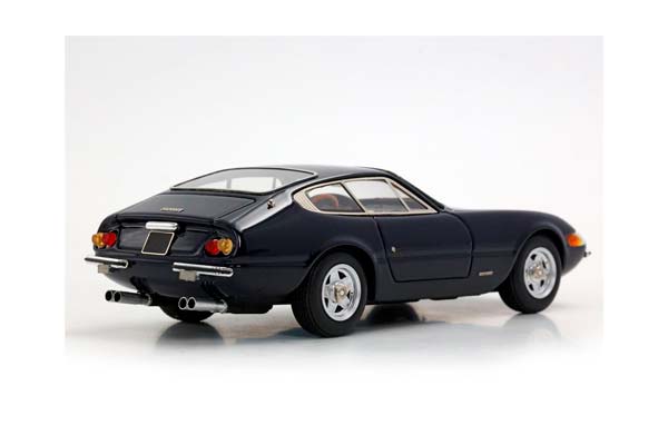 FERRARI 365 GTB/4 DAYTONA BLU POZZI - BEIGE INTERIOR / ФЕРРАРИ 365 ГТБ 4 ДАЙТОНА ПОЗЗИ 1:43 СИНИЙ — фото 5