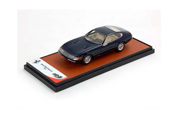 FERRARI 365 GTB/4 DAYTONA BLU POZZI - BEIGE INTERIOR / ФЕРРАРИ 365 ГТБ 4 ДАЙТОНА ПОЗЗИ 1:43 СИНИЙ — фото 1