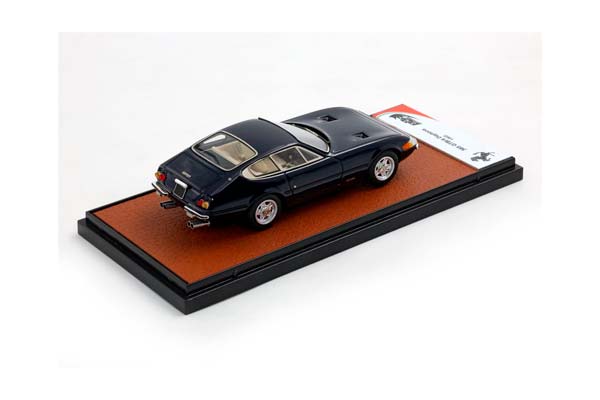 FERRARI 365 GTB/4 DAYTONA BLU POZZI - BEIGE INTERIOR / ФЕРРАРИ 365 ГТБ 4 ДАЙТОНА ПОЗЗИ 1:43 СИНИЙ — фото 2