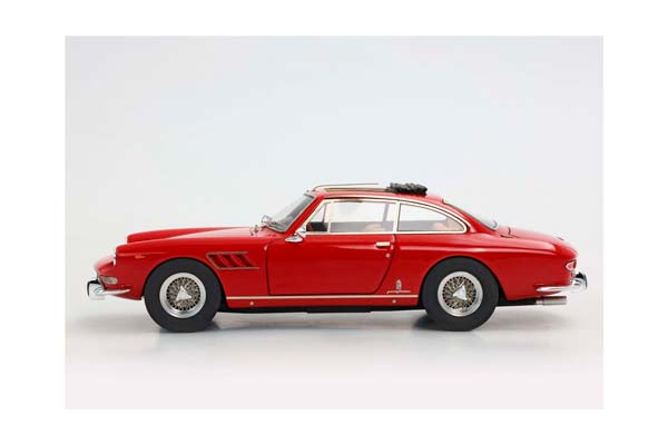 FERRARI 330 GT 2+2 SINGLE LIGHT AND OPEN ROOF RED AND CUOIO INTERIOR S/N 7843 / ФЕРРАРИ 330 ГТ 2+2 СИНГЛЕ ЛИГХТ ОТКРЫТАЯ КРЫША САЛОН С 1:43 КРАСНЫЙ — фото 4
