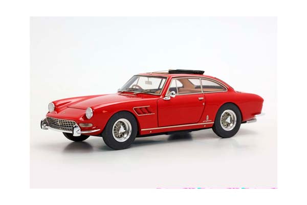 FERRARI 330 GT 2+2 SINGLE LIGHT AND OPEN ROOF RED AND CUOIO INTERIOR S/N 7843 / ФЕРРАРИ 330 ГТ 2+2 СИНГЛЕ ЛИГХТ ОТКРЫТАЯ КРЫША САЛОН С 1:43 КРАСНЫЙ — фото 5