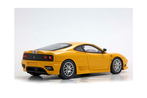 FERRARI 360 CHALLENGE STRADALE GIALLO MODENA WITH ITALIAN STRIPE / ФЕРРАРИ 360 КХАЛЛЕНГЕ СТРАДАЛЕ ИТАЛИАН ПОЛОСА 1:43 ЖЕЛТЫЙ — фото 6