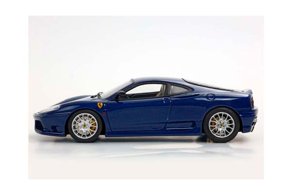 FERRARI 360 CHALLENGE STRADALE BLU TOUR DE FRANCE WITH ITALIAN STRIPE / ФЕРРАРИ 360 КХАЛЛЕНГЕ СТРАДАЛЕ ТУР ДЕ ФРАНС ИТАЛИАН ПОЛОСА 1:43 СИНИЙ — фото 4