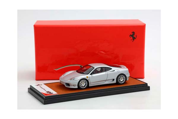 FERRARI 360 CHALLENGE STRADALE ARGENTO NURBURGRING / ФЕРРАРИ 360 КХАЛЛЕНГЕ СТРАДАЛЕ НУРБУРГРИНГ 1:43 СЕРЕБРИСТЫЙ — фото 7