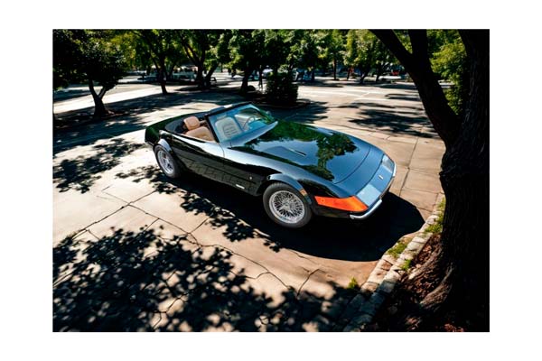 FERRARI 365 GTB/4 DAYTONA SPIDER NERO DS - MADE IN ITALY / ФЕРРАРИ 365 ГТБ 4 ДАЙТОНА СПАЙДЕР ДС 1:43 ЧЕРНЫЙ