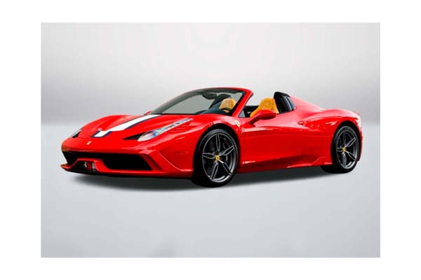FERRARI 458 SPECIALE A SPIDER ROSSO CORSA WITH BEIGE INTERIORS / ФЕРРАРИ 458 СПЕКИАЛЕ А СПАЙДЕР ИНТЕРИОРС 1:43 КРАСНЫЙ
