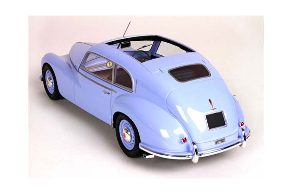 ALFA ROMEO FRECCIA D ORO 1949 SLIDING ROOF / АЛЬФА РОМЕО ФРЕЧЧА Д 1949 СЛИДИНГ РООФ 1:18 ЗОЛОТОЙ — фото 7