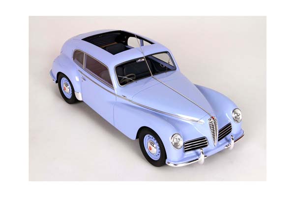 ALFA ROMEO FRECCIA D ORO 1949 SLIDING ROOF / АЛЬФА РОМЕО ФРЕЧЧА Д 1949 СЛИДИНГ РООФ 1:18 ЗОЛОТОЙ — фото 9