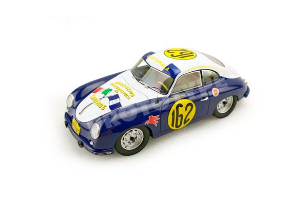 PORSCHE 356A - 4TH CARRERA PANAMERICANA 1954 ASOCIATION GUATEMALTECA CAR N162 / ПОРШЕ 356А 1954 1:18