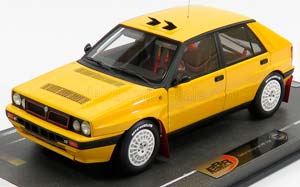 LANCIA DELTA HF INTEGRALE 16V N 0 BASE RALLY 1989, YELLOW — фото 1