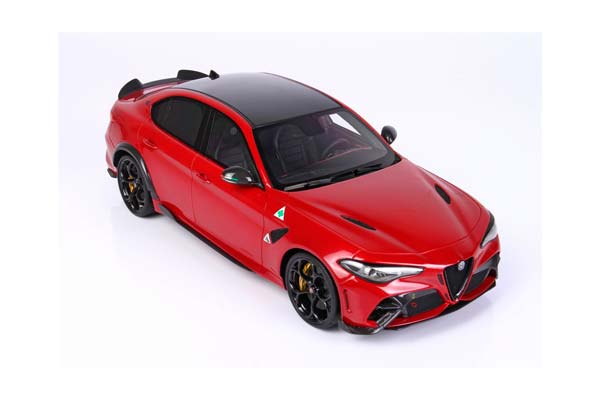 ALFA ROMEO GIULIA GTA ROSSO GTA BRAKES GOLD / АЛЬФА РОМЕО ДЖУЛИЯ ГТА ГТА БРАКЕС 1:18 КРАСНЫЙ — фото 4