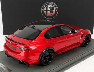ALFA ROMEO GIULIA GTA (2020) - CON VETRINA - WITH SHOWCASE, ROSSO GTA - RED MET — фото 2