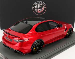 ALFA ROMEO GIULIA GTA (2020) - CON VETRINA - WITH SHOWCASE, ROSSO GTA - RED MET — фото 2