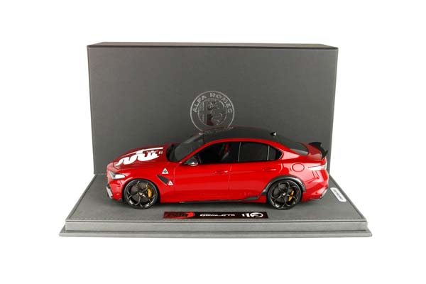 ALFA ROMEO GIULIA GTA SPECIAL VERSION RED COMPETIZIONE / АЛЬФА РОМЕО ДЖУЛИЯ ГТА СПЕКИАЛ ВЕРСИОН КОМПЕТИЦИОНЕ 1:18 КРАСНЫЙ — фото 3