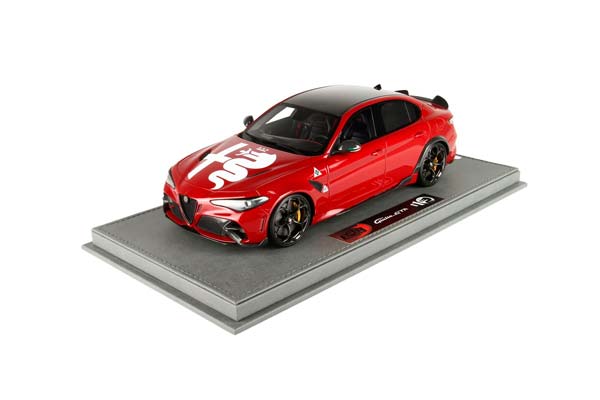ALFA ROMEO GIULIA GTA SPECIAL VERSION RED COMPETIZIONE / АЛЬФА РОМЕО ДЖУЛИЯ ГТА СПЕКИАЛ ВЕРСИОН КОМПЕТИЦИОНЕ 1:18 КРАСНЫЙ