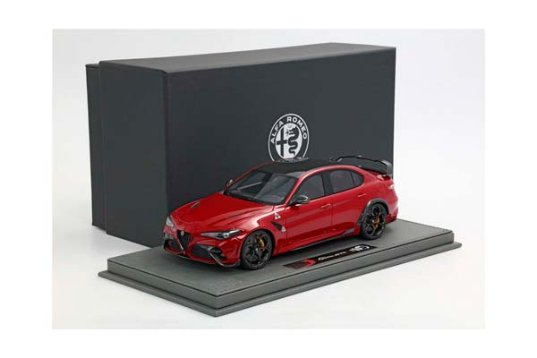 ALFA ROMEO GIULIA GTA SPECIAL VERSION ROSSO COMPETIZIONE - REAR SPOILER / АЛЬФА РОМЕО ДЖУЛИЯ ГТА СПЕКИАЛ ВЕРСИОН КОМПЕТИЦИОНЕ 1:18 КРАСНЫЙ — фото 8