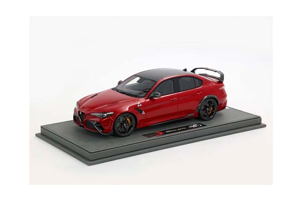 ALFA ROMEO GIULIA GTA SPECIAL VERSION ROSSO COMPETIZIONE - REAR SPOILER / АЛЬФА РОМЕО ДЖУЛИЯ ГТА СПЕКИАЛ ВЕРСИОН КОМПЕТИЦИОНЕ 1:18 КРАСНЫЙ