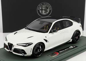 ALFA ROMEO GIULIA GTAM (2020) - CON VETRINA - WITH SHOWCASE, BIANCO TROFEO - WHITE