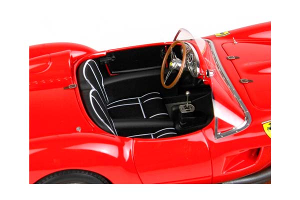 FERRARI 250 TESTAROSSA 1957 RED / ФЕРРАРИ 250 ТЕСТАРОССА 1957 1:18 КРАСНЫЙ — фото 4