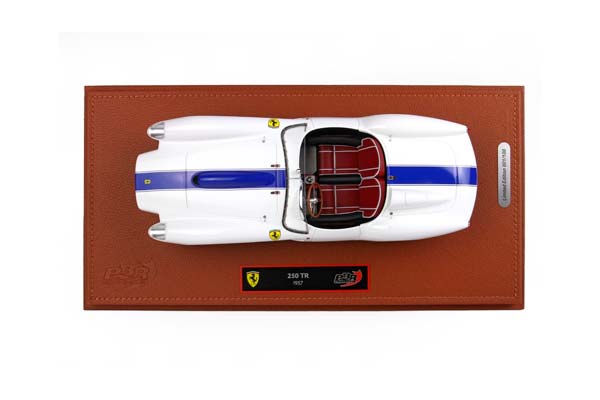 FERRARI 250 TESTAROSSA 1957 WHITE / ФЕРРАРИ 250 ТЕСТАРОССА 1957 1:18 БЕЛЫЙ — фото 3