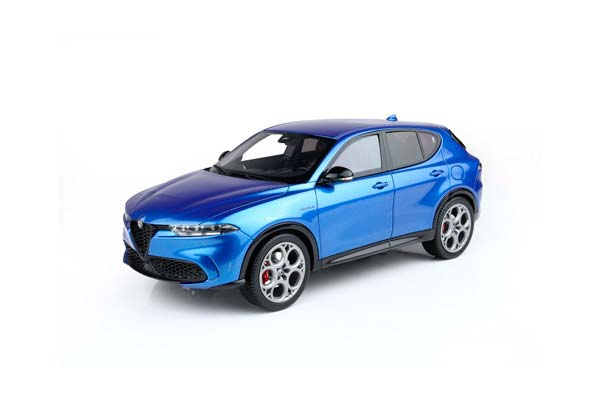 ALFA ROMEO TONALE VELOCE PLUG-IN HYBRID BLUE MISANO / АЛЬФА РОМЕО ТОНАЛЕ ВЕЛОКЕ ПЛУГ-ИН ХИБРИД МИСАНО 1:18 СИНИЙ — фото 3