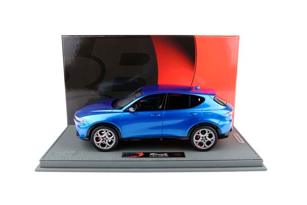 ALFA ROMEO TONALE VELOCE PLUG-IN HYBRID BLUE MISANO / АЛЬФА РОМЕО ТОНАЛЕ ВЕЛОКЕ ПЛУГ-ИН ХИБРИД МИСАНО 1:18 СИНИЙ — фото 6